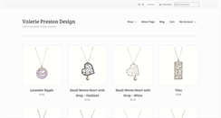 Desktop Screenshot of prestonjewelry.com